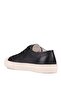 - Black Genuine Leather Lace-Up Men's Sneakers 666-25 - 5