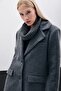 Buttoned Stamp Jacket - Black - 3