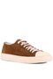 - Tan Genuine Suede Lace-Up Men's Sneakers 666-25 - 8