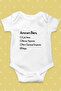 Baby Body My Uncle Loves Me Very Much 100% Cotton Breathable Fabric - 4