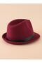 Men's Banded Short Brim Fedora Hat - 3