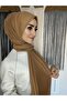 شال جاهز بطيات الكراميل - 3