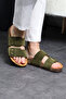 Anatomical Unisex Natural Cork Sole Genuine Suede Leather Slippers