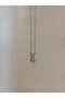 Xuping Women's Silver Color Zircon Stone S Letter Steel Necklace - 3