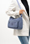 Women's Water-Resistant Compartment Shoulder and Cross-Body Basic Bag 4008 - 2