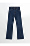 Lcw Jeans Indigo Mars Flare Women's Jean Pants - 5