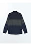 Lcwaikiki Classic Navy Blue Regular Fit Long Sleeve Gabardine Men's Shirt - 6