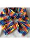 Puffy Plush Hand Knitted Women's Scarf (220*22 cm) - 2