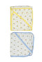Baby Blanket 2 Pcs Unisex 0/24 Months 80*90 Single Layer Combed Combed Hooded Blanket