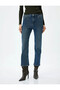 Lightweight Spanish Leg Regular Waist Indigo Women's Jean Pants 5Sal40030Md - 3