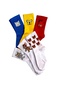 Pack of 6 Adventure Time Plain Cheerful College Tennis Socks - 3