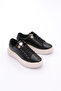 2557 Women's Lace-Up Sneakers with Stripe Detail - 2