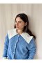 Design Lace Baby Collar Shirt Women's Ecru - 8