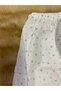 Practical Prayer Dress for Girls, with Headscarf and Skirt, Mint Green, Star Print, Belted, 963. - 3