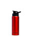 Stainless Steel Sports Water Bottle - Red, 700ml