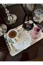 منديل عرض كوكتيل مطرز بالثقب. نموذج الفراشة (1 قطعة) - 8