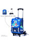 School Bag Dino in Space - Blue - 7