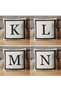 Letter Cushion Cover - Letter L - Gift Decorative Cushion Cover 43 X 43 cm Cream-Black - 5