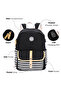 Classic School Bag - Black - 2