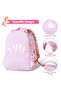 Kids 16 Inch School Bag with Pencil Case Combo Unicorn - Pink - 5