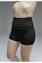 2-Piece Boxer Corset Set for Abdominal and Belly Lifting, Firming, Buttocks Lifting Skin and Black - 6