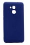 Huawei Honor Gt3 Case Soft Textured Colorful Slim Silicone Soft Cover Premier - Navy Blue