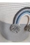 Toy Basket 30X30, Dirty Basket, Covered Basket, Children's Room Organizer, Wicker Basket - 3