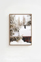 One Piece Brown Real Wood Framed Painting Set - Model 30 - 2