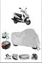 Yamaha Cygnusx Lock Compatible Waterproof Durable Motorcycle Canvas-Gray