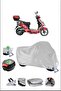 King Motor Kr-41Epico Rear Bag Lock Compatible Waterproof Motorcycle Tarpaulin-Gray
