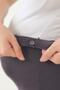 Smoked High Waist Maternity Spanish Leg Women's Leggings - 5