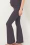 Smoked High Waist Maternity Spanish Leg Women's Leggings - 3