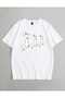 3-piece duck Printed Oversized loose boyfriend t-shirt unisex