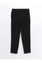 Lcwaikiki Classic Black Elastic Waist Women's Cigarette Pants t t - 5