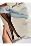 Pc Paris Susanne White Patterned Mesh Stylish Modern Pantyhose - 6