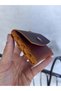 Genuine Leather Card Holder, Real Leather Minimal Card Holder, Single Snap Card Holder, Unisex Card Holder