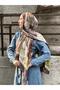 Rose Pattern Bamboo Shawl