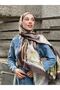 Rose Pattern Bamboo Shawl - 3