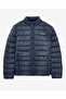 M Outerwear سترة مبطنة للرجال معطف أزرق داكن S 231242 -411
