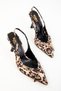 Leopard Women's Classic Heeled Shoes 18999 - 4