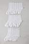 Beyaz Unisex 20'li Ekonomik Paket Kolej/Orta Boy/Tenis Pamuklu Çorap TEDSS25CO00011 - 3