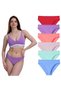 Lycra Box of 6 Premium Slip Panties Laura G-006 D - 2