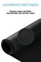 Black Mouse Pad 60X120 Stitched Keyboard Mouse Mat XXL Desk Mat Durable Office - 4