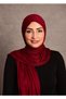 Women's hijab combed cotton shawl special stitched long seasonal plain burgundy color - 3