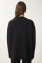 Ribbed Knitwear Sweater Trousers Set Black Lpf0091 - 5
