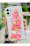 Flexible Silicone Case with Toy Pink Flower Design Compatible with iPhone 11 - 4