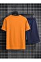 Men's Printed Set - Tee & Shorts Bottom Top Set - 2