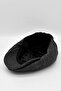 Herringbone Pattern Black Cap - 3