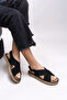 Elinthion Women's Sandals 00122302 Black - 2