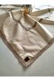 100% Cotton Buldan Monica Linen Fabric Bohemian Tablecloth with Checked Jute Accessories in the Middle - 6